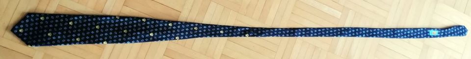 echte Gianni Versace Design Krawatte Seide blau mit Medusa Kopf in Dortmund