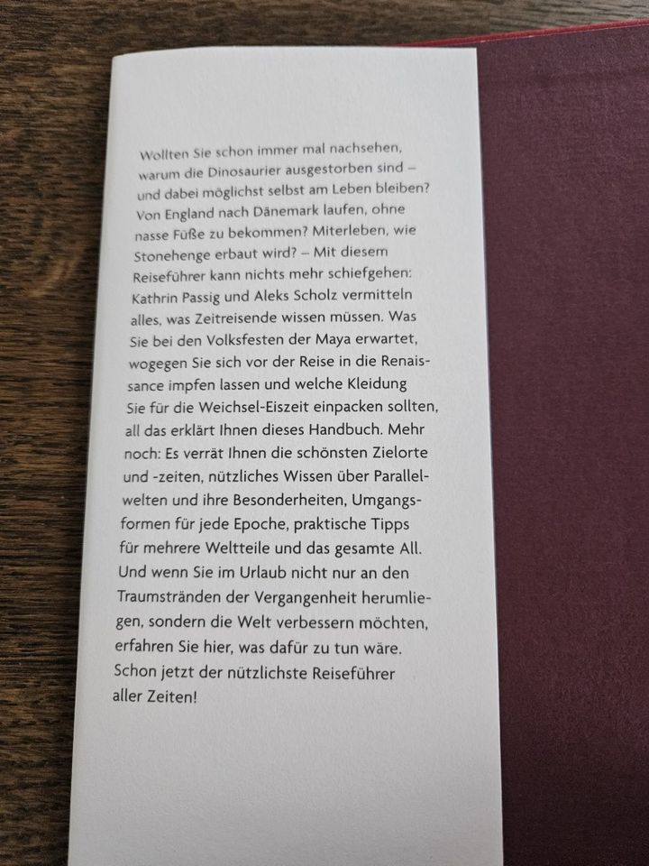 Handbuch für Zeitreisende – Kathrin Passig, Aleks Scholz in Erwitte