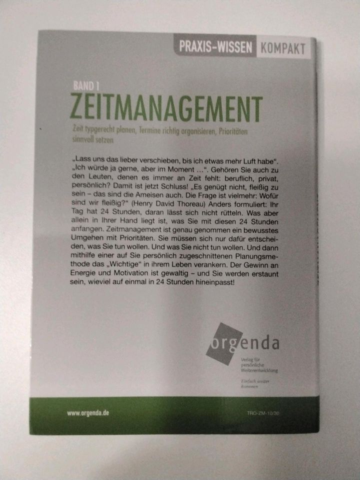 Zeitmanagement, Zeit typgerecht planen, Termine richtig organisie in Rödermark