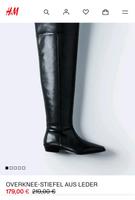 Overknee Stiefel Leder Neu (Neupreis 179€) Duisburg - Duisburg-Mitte Vorschau