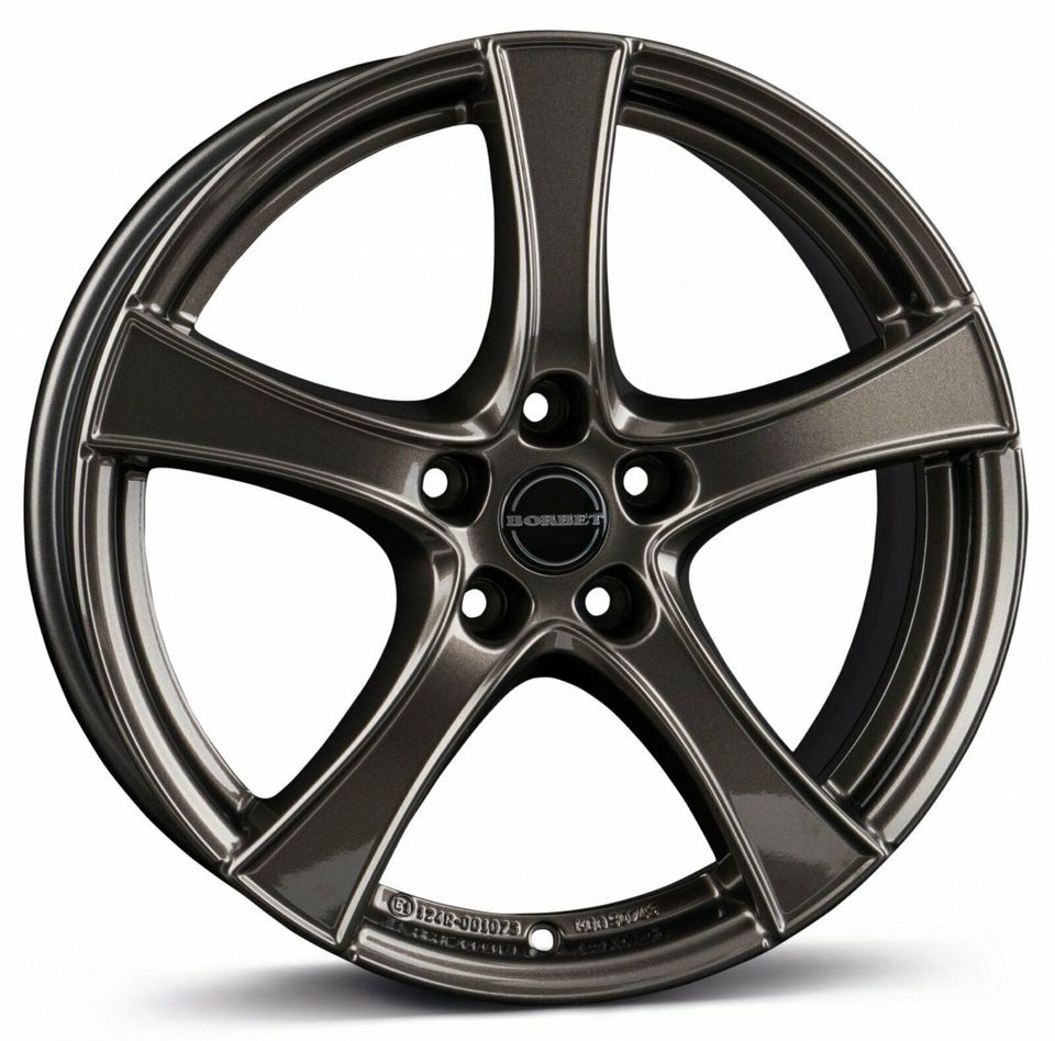 4xNeue Borbet F2 Felgen 18Zoll 5x112 7,5x18 Et51 VW/Audi/Seat/Sko in Krostitz