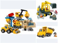 Lego Duplo ★Baustelle★ Steinbruch 5653 Raupenbagger 4986 LKW 5651 Östliche Vorstadt - Steintor  Vorschau