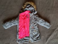 Kinder Winterjacke inkl. Fleecejacke Grau/Pink 110 Niedersachsen - Bruchhausen-Vilsen Vorschau