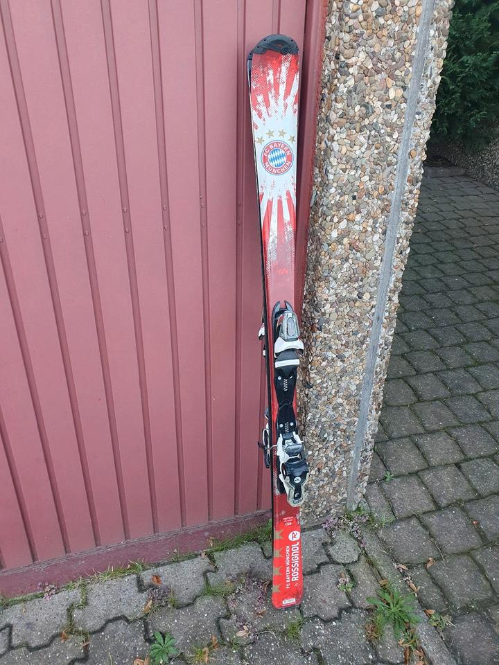 Kinder Ski Rossignol FC Bayern München mit Bindung 93 cm Neu