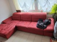 Couch groß bordeaux Bettkastenfunktion, Lehnen verstellbar Nordrhein-Westfalen - Herten Vorschau