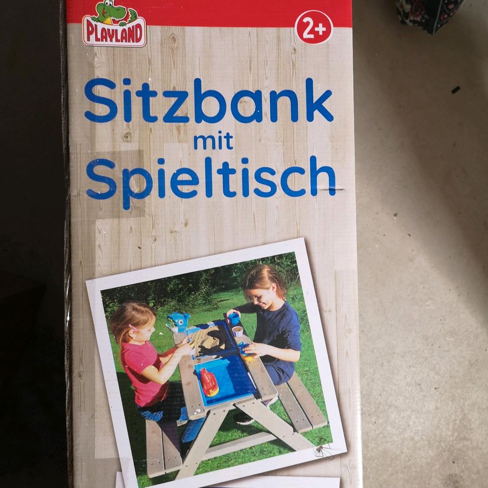 Halztisch und Bank Kinder beu in Dresden