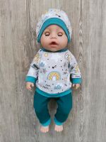 Puppenkleidung für Baby born 43 cm Pullover/Hose/Mütze Hessen - Melsungen Vorschau