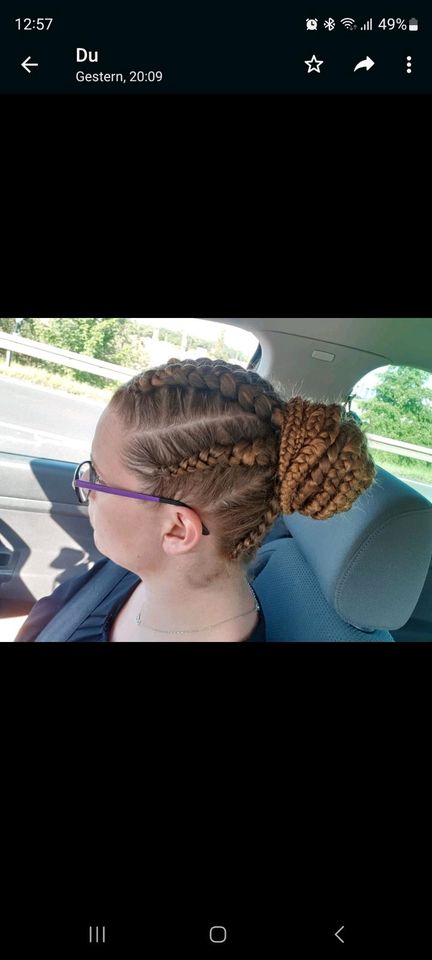 SUCHE !!Haare Flechten, Braids, Rastatt Zöpfe in Waltershausen