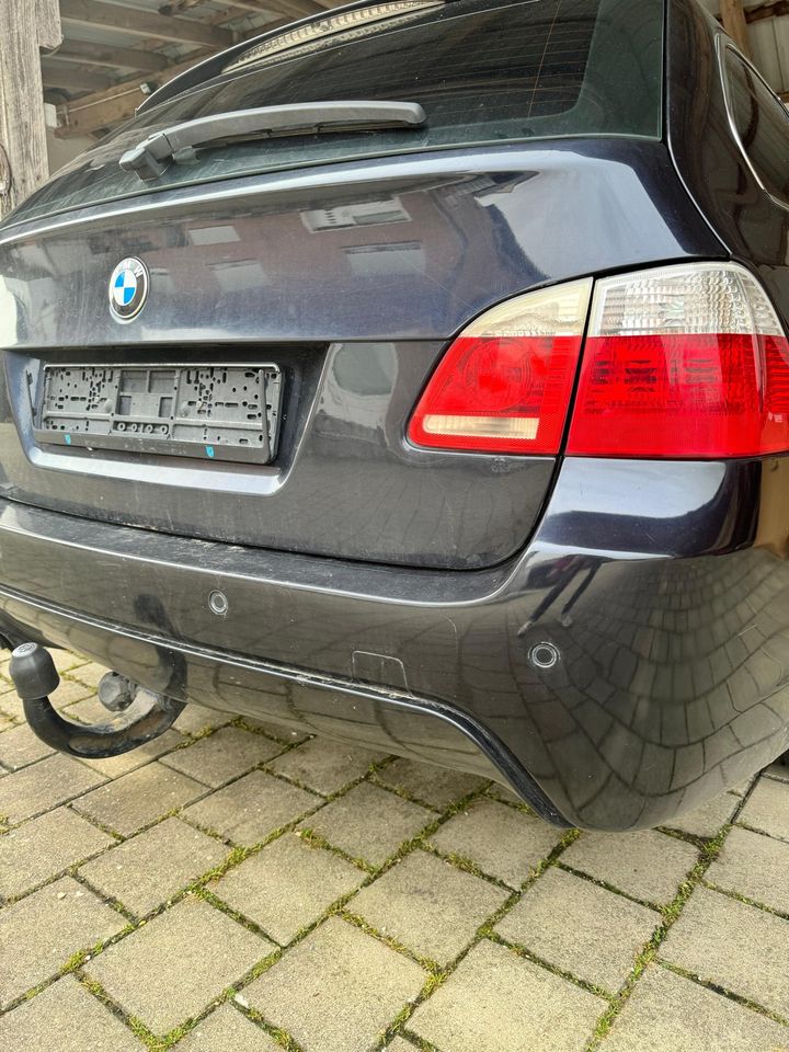 BMW E61 Heckklappe Kofferaumdeckel Carbonschwarz in Unterschneidheim