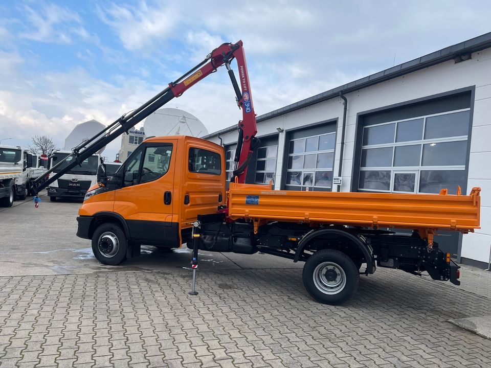 Iveco DAILY 72C18K|MEILLER|KRAN|FUNK GREIF|1358 EU|3t NL in Griesheim