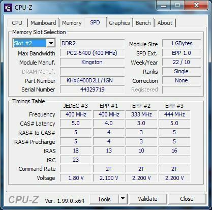 Kingston 2x 1GB DDR2 400MHz CL4 RAM Arbeitsspeicher in Essen