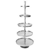 XXL Etagere 150cm 5 stöckig MAGO groß Metall silber Design Dekora Baden-Württemberg - Baindt Vorschau