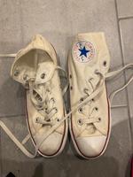 All Star Converse Sneaker hoch weiß Größe 37 Hessen - Rüsselsheim Vorschau