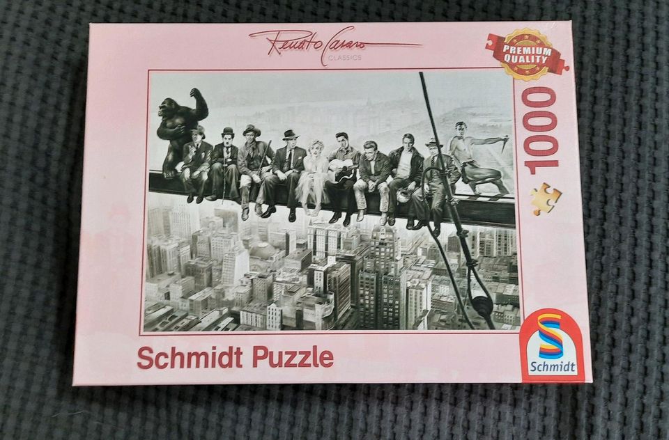 Schmidt Puzzle 1000 Teile  Motiv Drehpause in Hamburg