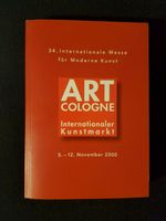 Messe-Katalog Art Cologne 2000 Düsseldorf - Mörsenbroich Vorschau