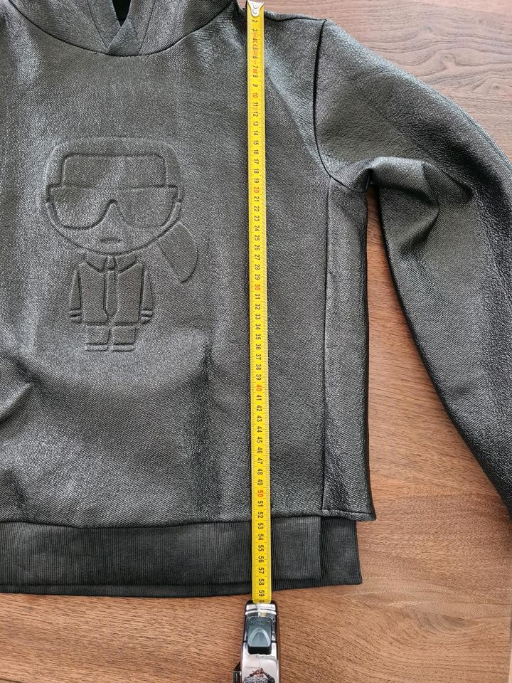 Karl Lagerfeld Ikonik Hoodie in Massing