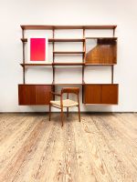 Dänisches Mid Century Royal Regal-System aus Teak, Poul Cadovius Ludwigsvorstadt-Isarvorstadt - Isarvorstadt Vorschau