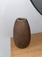 Braune handgefertigte Keramikvase 1960er Jahre Retro, Vintage Nordrhein-Westfalen - Beckum Vorschau