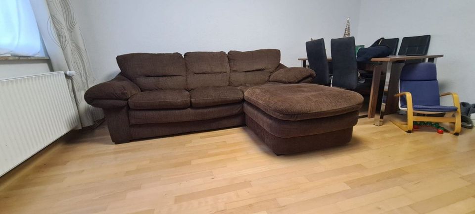 Sofa Ecksofa Couchgarnitur Ottomane rechts in Hannover