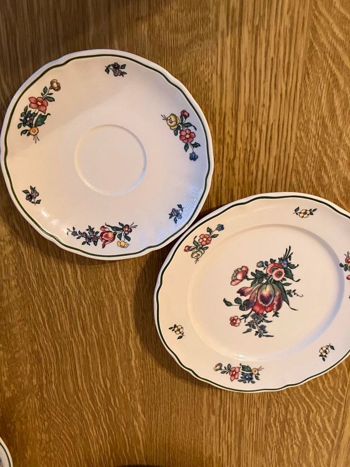 Kuchenteller und Untertasse  Alt Strassburg von Villeroy&Boch in Beckingen