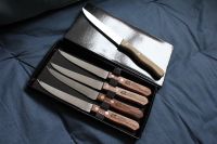 Messerset 4-teilig + 1 Messer Holzgriffe neu und gebraucht Baden-Württemberg - Konstanz Vorschau