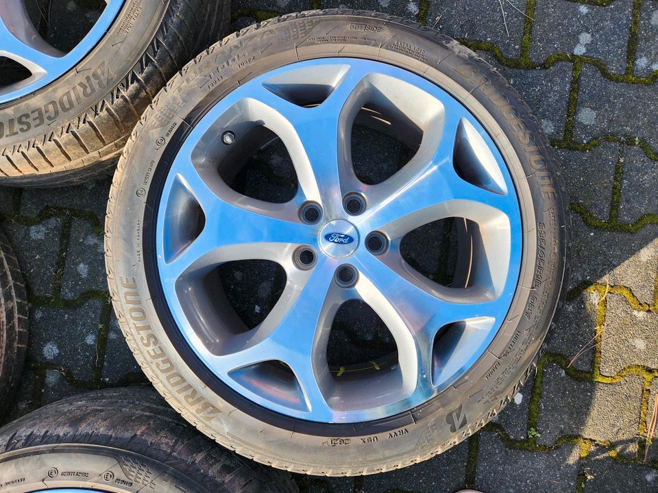 Ford Smax S-Max Alufelgen Titanium 8x18 ET55 235/45R18 Sommerreif in Krefeld