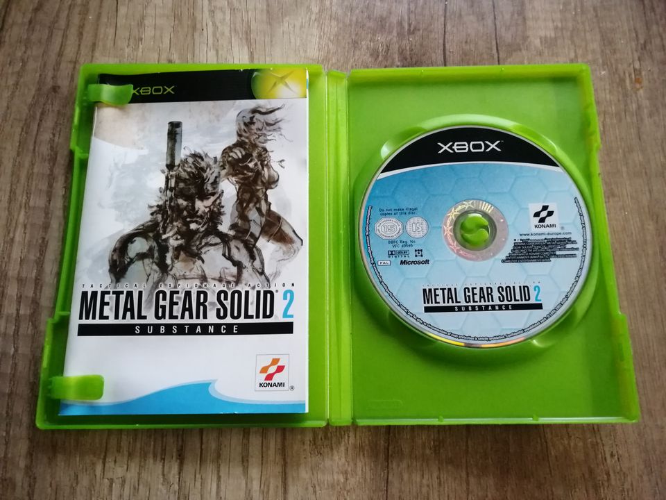 Metal Gear Solid 2 für Xbox in Königsee