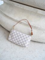 Louis Vuitton Pochette Damier Azur weiß Vintage Tasche Düsseldorf - Stadtmitte Vorschau