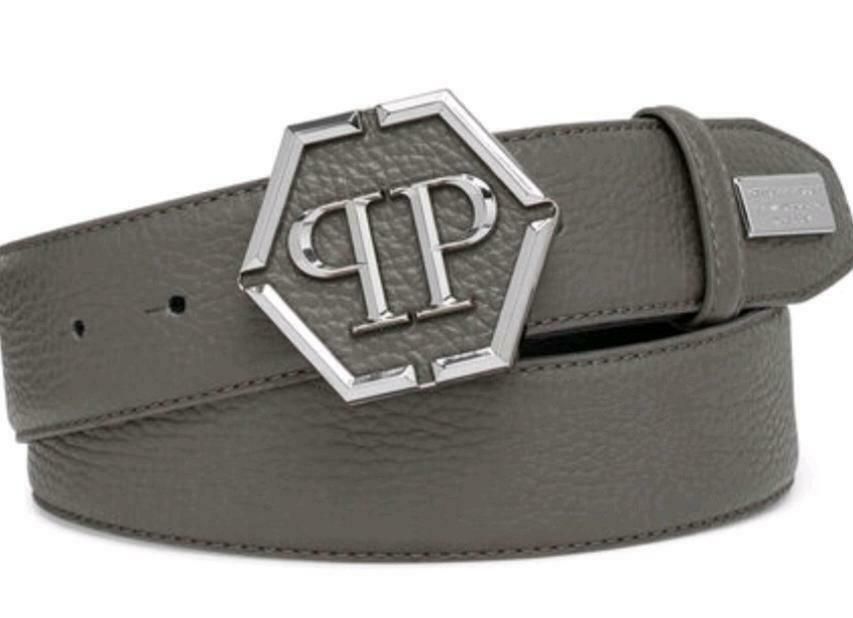 PHILIPP PLEIN BELT "HEXAGON" / 90 / NEU / in Ober-Mörlen