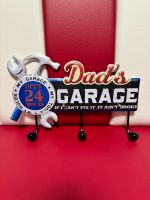 Blech Haken Garderobe Dad’s Garage Werkstatt usa Deko Kleiderhake Häfen - Bremerhaven Vorschau