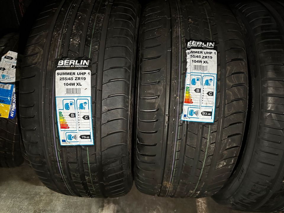 4x 255/45 R19 104W XL Berlin Sommerreifen Reifen Sommer NEU in Melle