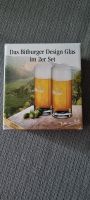 2x Bitburger Design-Glas, Bierglas Bitburger -Sammlerstück - 0,3l Wiesbaden - Mainz-Kostheim Vorschau