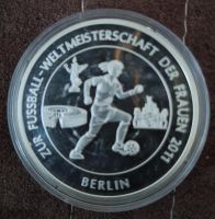 2011 Frauen Fußball WM Medaille Münze Bayern - Karlshuld Vorschau