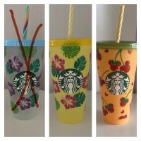 Starbucks Cold Cup Becher mit Motive Farbwechsel mit Motiv Rheinland-Pfalz - Wallmerod Vorschau