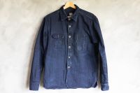 05-159 Herringbone Work Shirt Indigo - Momotaro Bayern - Bischofswiesen Vorschau