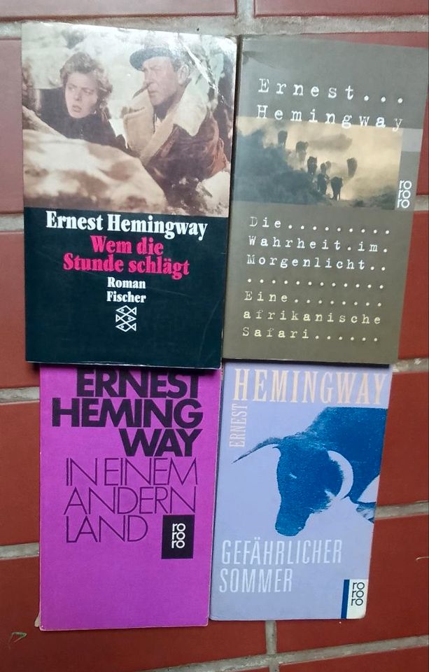 Ernest Hemingway Sammlung 4 Romane Wem die Stunde schlägt in Cuxhaven