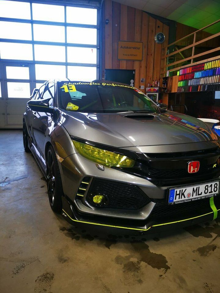 Scheinwerfercover Honda Civic FK8 Headlightcover Tuning in Rhauderfehn