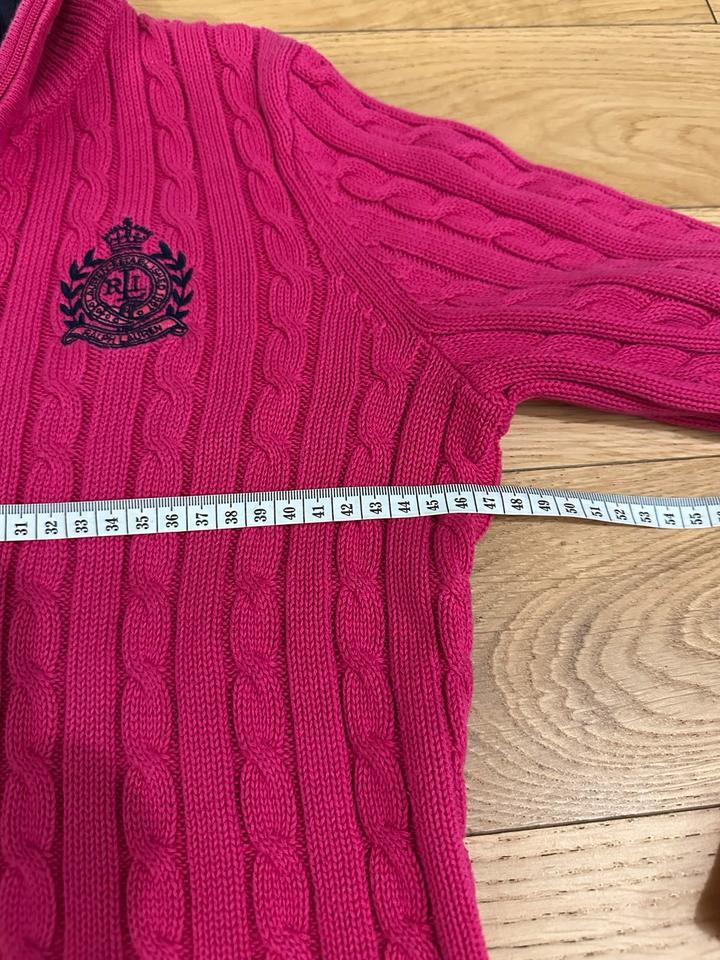 Polo Ralph Lauren Active Strickjacke Jacke Damen Gr: M Rosa in Berlin