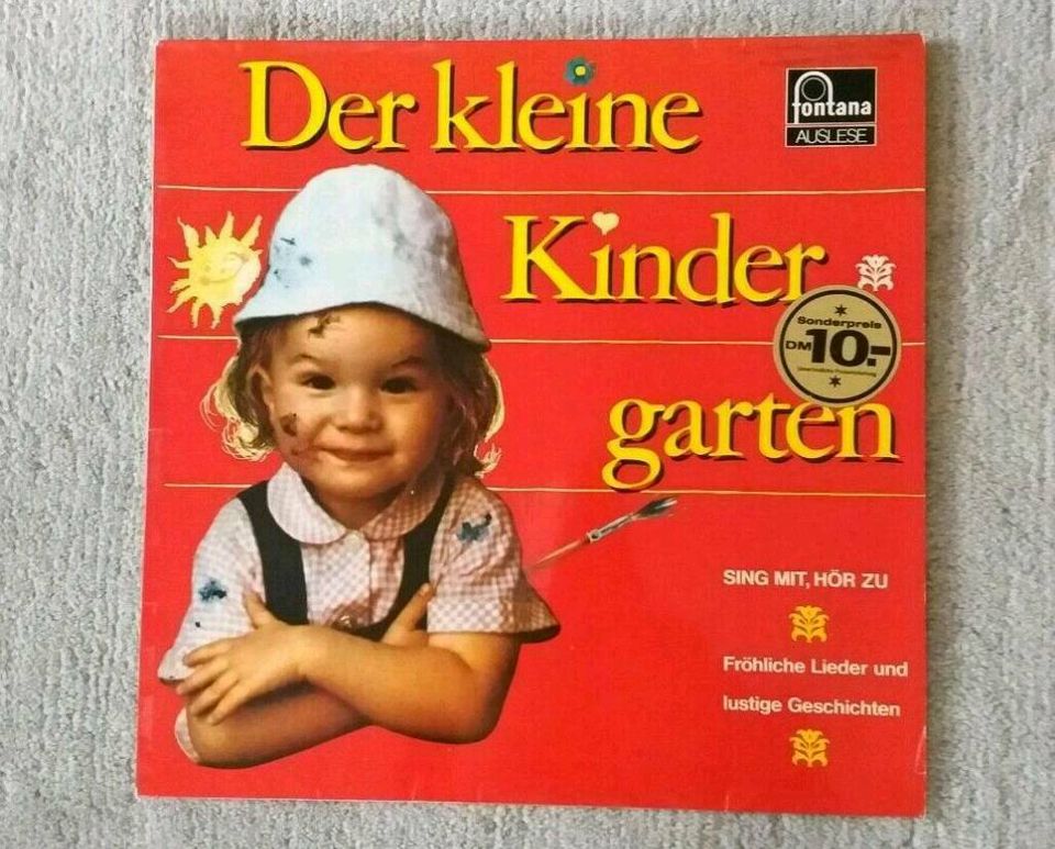 16 Schallplatten für Kinder in Münzenberg