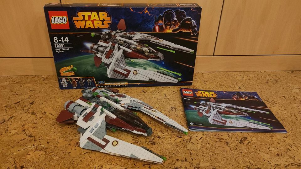 Lego Star wars Raumschiff 75051 Jedi Scout Fighter in Volkach