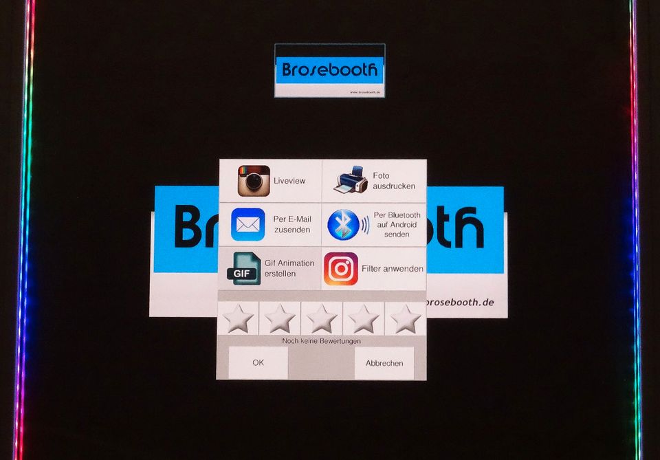 Mirrorbooth Highlight - Fotobox mit Foto, Video, Drucker *TOP* in Büren
