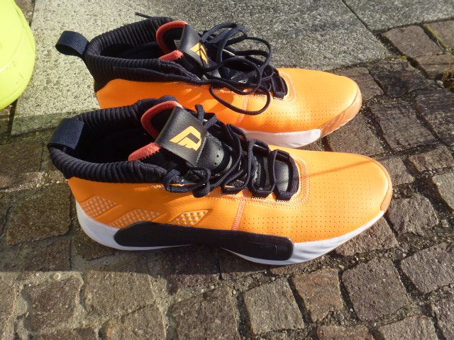Adidas Dame 5 Orange Basketball Gr. 48 2 3 US 13 5 UK 13