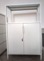 IKEA TROTTEN Büroschrank weiß aus Metall abschließbar Leipzig - Anger-Crottendorf Vorschau