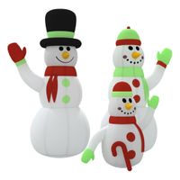 LED Aufblasbare Schneemann-Familie mit LEDs 360 cm Bayern - Bad Kissingen Vorschau