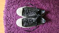 Converse aus schwarzem Leder Bochum - Bochum-Nord Vorschau