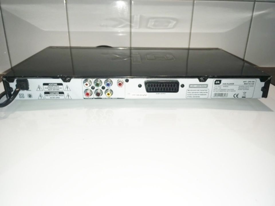 DVD Player ok OPD 300 Dolby-Digital  Fernbedienung Gebrauchsanw in Berlin