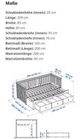 Ikea HEMNES Bett Weiss Niedersachsen - Hameln Vorschau