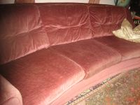 Vintage Sofa supergemütlich dunkelrosa Wandsbek - Hamburg Rahlstedt Vorschau