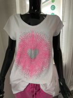 Ital. Designermode*T-Shirt*Gr.38-42*weiss*pink*NEU mE*cool Hessen - Pohlheim Vorschau