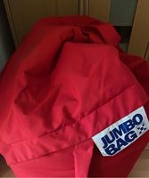 Jumbo Bag Sitzsack Sitzkissen rot XXL Hessen - Mücke Vorschau